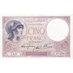 FRANCIA 5 FRANCHI 1940